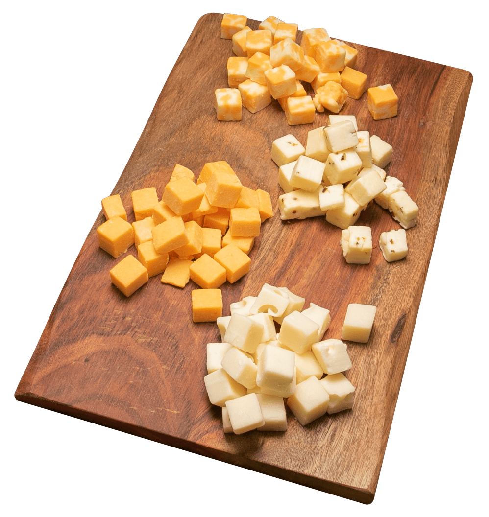 Cheese Cubes: Cheddar Cheese, Colby, Pepper Jack, Gouda + More